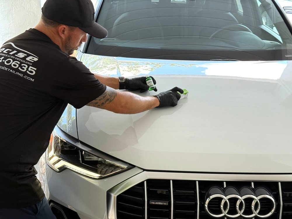 application of ceramic coating in fort lauderdale
