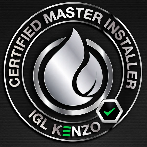 IGL Kenzo Certified Master Installer badge